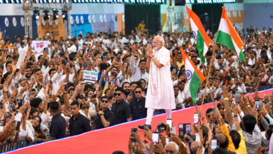 Photo of ‘धुरंधर’ के गाने पर PM मोदी की एंट्री, Y-रैंप पर चले; राहुल पर साधा निशाना…