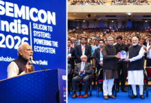 Photo of सेमीकंडक्टर में भारत की नई उड़ान! Semicon India 2026 में 52 देशों की भागीदारी…