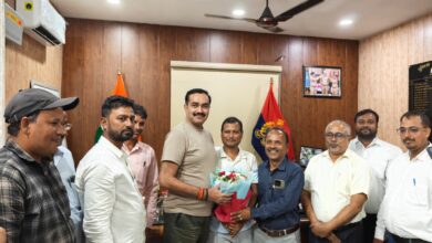 Photo of नवागत एसपी का प्रेस क्लब ने किया अभिनंदन, निष्पक्ष पुलिसिंग में सहयोग का दिया भरोसा