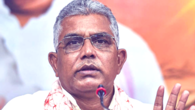 Photo of ‘नॉनवेज’ अपील पर धीरेंद्र शास्त्री घिरे, कांग्रेस के विरोध के बीच दिलीप घोष का बड़ा बयान