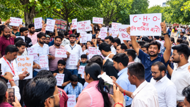 Photo of लखनऊ में CHO का प्रदर्शन 13वें दिन भी जारी, खून से पत्र लिखकर सरकार से की ये बड़ी मांगें…