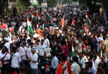 Photo of तिरंगा लेकर शिवाजी पार्क पहुंचे प्रदर्शनकारी, CJP ने उठाई ज्ञानेश कुमार के इस्तीफे की मांग
