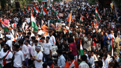 Photo of तिरंगा लेकर शिवाजी पार्क पहुंचे प्रदर्शनकारी, CJP ने उठाई ज्ञानेश कुमार के इस्तीफे की मांग