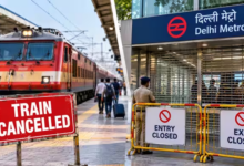 Photo of Delhi जाने वाली कई ट्रेनें कैंसिल, लिस्ट में UP-बिहार और मुंबई की भी ट्रेन