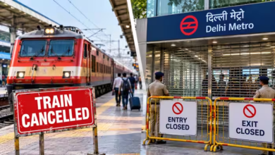 Photo of Delhi जाने वाली कई ट्रेनें कैंसिल, लिस्ट में UP-बिहार और मुंबई की भी ट्रेन