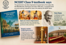 Photo of नई NCERT किताब में राम राज्य, उपनिषद और महाभारत, सेंगोल को भी मिली जगह…