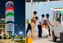 Photo of नोएडा सुपरनोवा की 43वीं मंजिल से कूदा शख्स, मौत से मचा हड़कंप; VIDEO आया सामने…