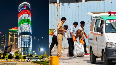 Photo of नोएडा सुपरनोवा की 43वीं मंजिल से कूदा शख्स, मौत से मचा हड़कंप; VIDEO आया सामने…