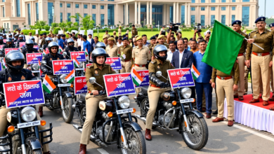 Photo of नशामुक्त भारत के लिए यूपी पुलिस की पहल, लखनऊ से 3000 KM की यात्रा शुरू…
