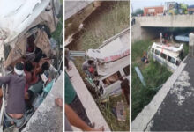 Photo of Kota के Delhi-Mumbai Expressway पर बस हादसे में आठ मरे