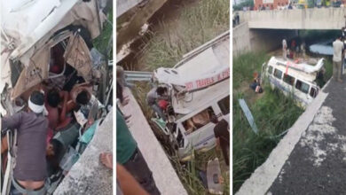 Photo of Kota के Delhi-Mumbai Expressway पर बस हादसे में आठ मरे