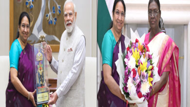 Photo of President Murmu और PM Modi से Karnataka की Governor Dr. Sudha Yadav ने की भेंट